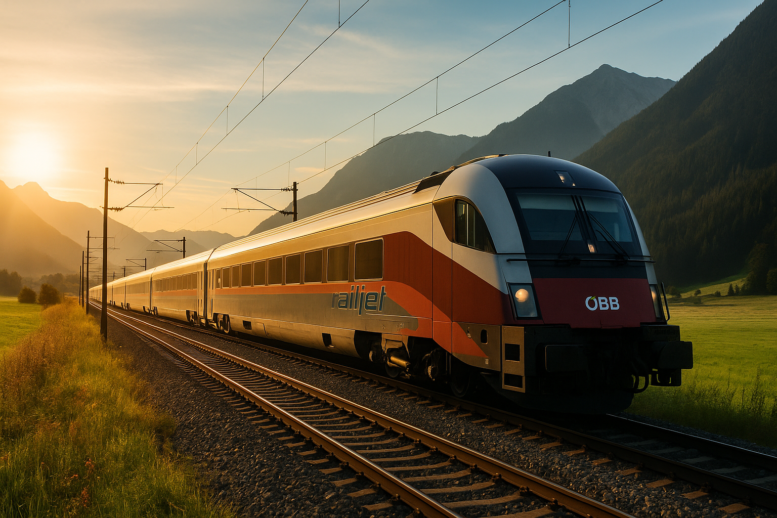 Österreich mit der Bahn