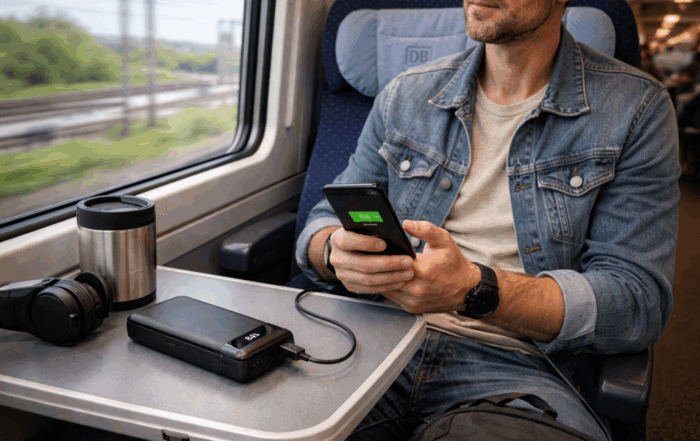 Reisen Powerbank Bahn Flug Beste