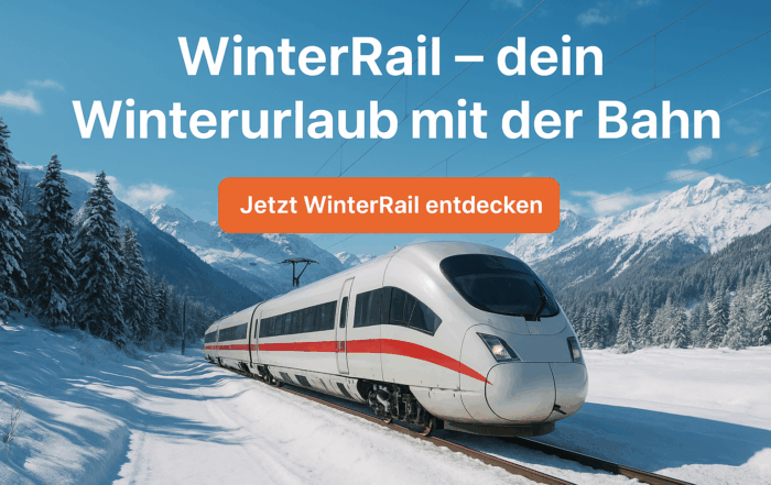 WinterRail, Winterurlaub mit der Bahn