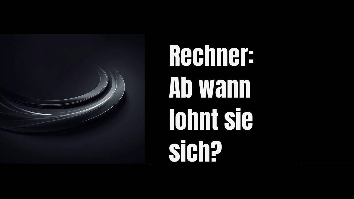 BahnCard-Rechner: Ab wann lohnt sie sich?