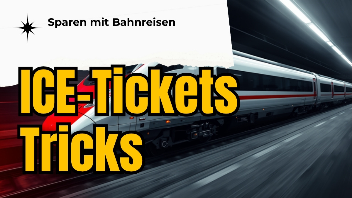 ICE Zug der Deutschen Bahn – günstige ICE Tickets ab 17,99 Euro buchen