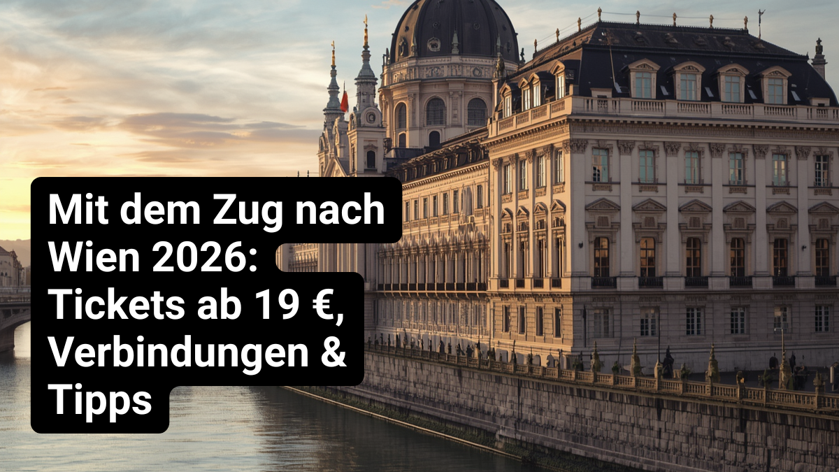 Mit dem Zug nach Wien 2026